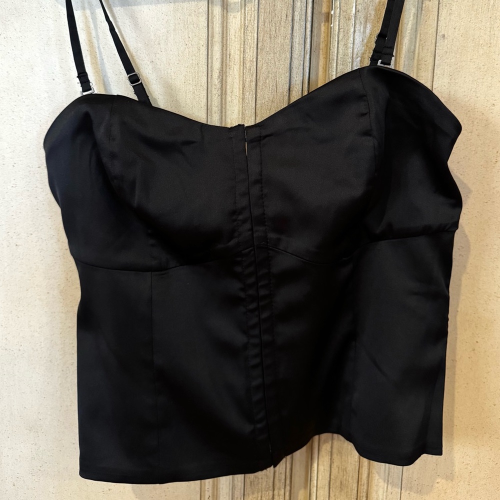 Abercrombie & Fitch Black Corset Top